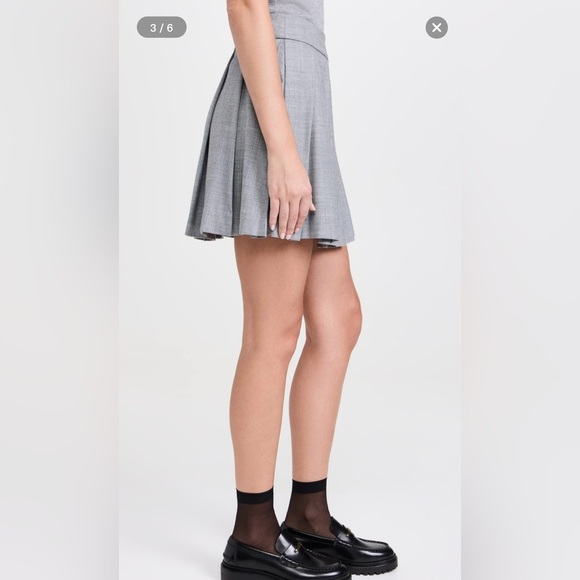 Solid & Striped The Mini Bonnie Wool-Blend Skirt Women's Small - NWOT - Picture 2 of 11